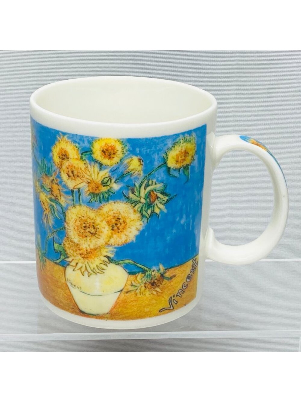 Van Gogh Sunflowers Chaleur Ceramic Mug Master Impressionists Art Design 14 oz